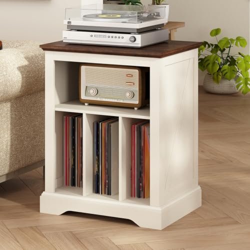 RowyPoey Farmhouse Record Player Stand Review 2026
