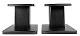Rockville RHT8B 8in Desktop Speaker Stands, 66lb Capacity, Isolation Pads, Cable Management, Perfect for Studio Monitors and Bookshelf Speakers Review