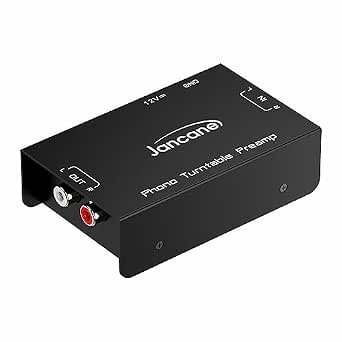 Phono Turntable Preamp Review: Low Noise Stereo Preamplifier