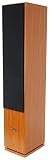Rockville RockTower 68C Passive Tower Speaker, 8 Ohm, Classic Wood Grain, 500W Peak, 3-Way, Dual 6.5″, MDF Cabinet, Detachable Grille, for Home Audio, 2-piece Review