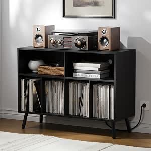 Cozy Castle Record Player Stand Review: Stylish Vinyl Storage