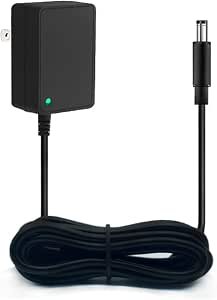 AC Adapter Power Cord for Audio Technica AT-LP60X AT-LP60X-BK AT-LP60X-BW AT-LP120XUSB-BK AT-LP60XBT-RD Direct-Drive Turntable Record Player Replacement 12V Charger Adapter 6.5Ft Review